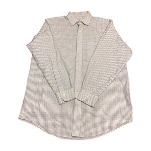Brooks Brothers shirt Men's 6.5 34 Long Sleeve 1818 Striped Button-Up